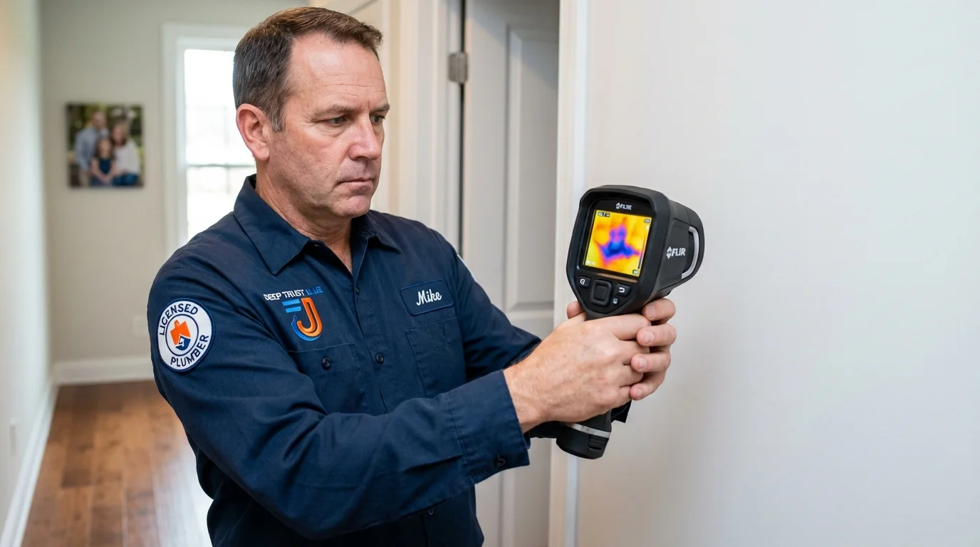 Thermal imaging leak detection by Johns Plumbing LLC in Agoura Hills